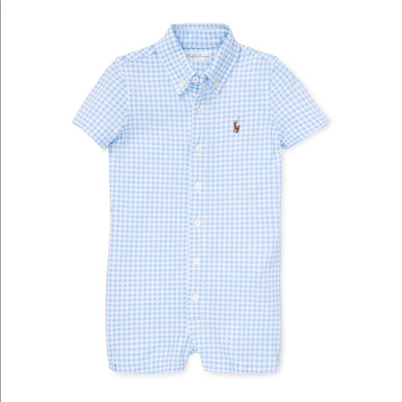 Ralph Lauren Baby Gingham 9months - Picture 1 of 3